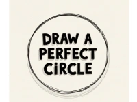 Draw a Perfect Circle background