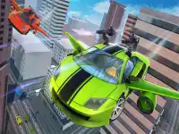 GT Flying Car Racing background