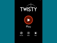 Twisty Arrow 3D background