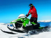 Snowmobile Jigsaw background