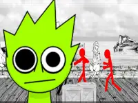 Sprunki Rage Stickman Incredibox background