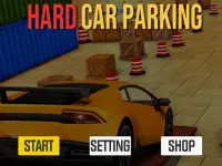 Hard Car Driving-Park background