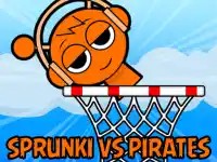 Sprunki VS Pirates background