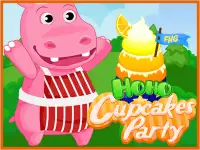 Hoho's Cupcake party background