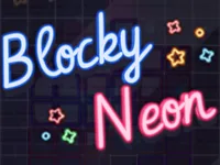Blocky Neon background