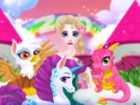 Elsa Magic Zoo background