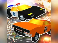 Blacktop Police Chase background