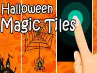 Halloween Magic Tiles background
