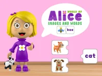 World of Alice   Images and Words background