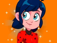 Super Miraculous Ladybug running adventure game background