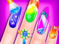 Fashion Nail Design Day: Art Game for Girls background