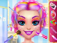 Candy Makeup Fashion Girl background