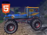 Monster Truck Montain Offroad Mobile background