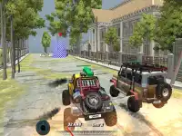 Offroad Monster Truck Forest Championship background