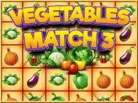 Vegetables Match 3 background