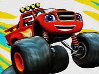 Monster Trucks Hidden Wheels background