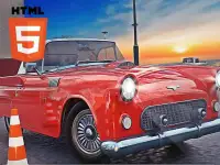 Classic Cars Parking Stunts background