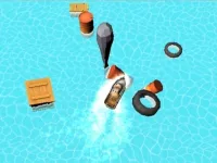 Water Boat Fun Racing background