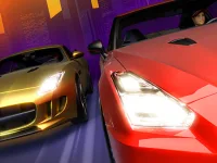 Drag Racing City background