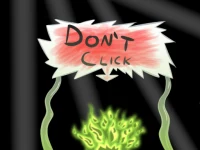 Dont click background