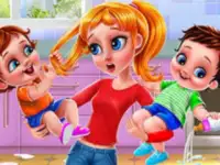 Babysitter Madness background