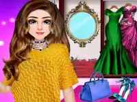 Girl Go Fashion Princess background