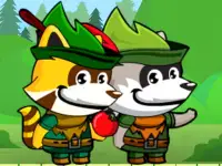 Super Raccoon World background