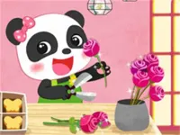 Fashion Flowers Diy Game background