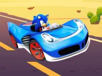 Sonic Racing Jigsaw background