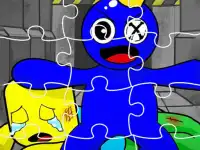 Rainbow Friend Cartoon Jigsaw background