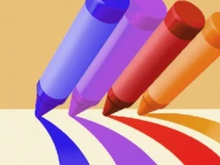 Pencil Rush 3D background