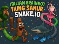 Italian Brainrot Tung Sahur Snake.io background