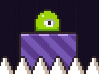 Pixel Slime background