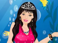 Barbie Mermaid Dressup background