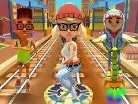 Train subway surfers background