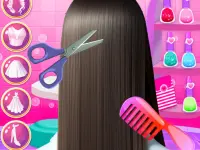 Hair Salon Dress Up Girl background
