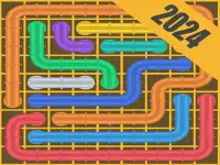 Connect Pipe! Color Puzzle Game background