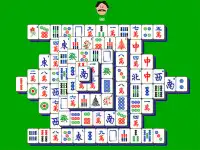 Mahjong with a friend background