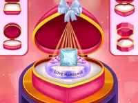 Romantic Wedding Ring Design background