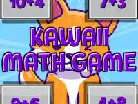 Kawaii Math Game background