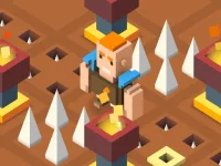 Endless Blocky Platformer background