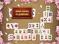 Mahjong Flowers background