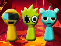 Sprunki Murdered Incredibox background