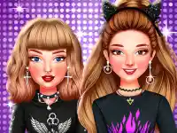 Celebrity E Girl Fashion background
