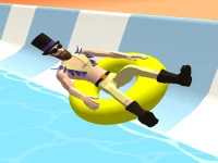 Aquapark.io Water Slide Park background