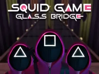 Squid Game Glass Bridge background