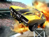 Sky Road Car Racing background