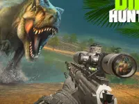 Sniper Dinosaur Hunting background