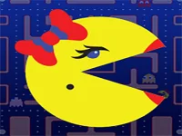 Ms. PAC-MAN background