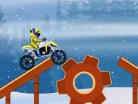 Moto Bike Extreme Hill Stunts background